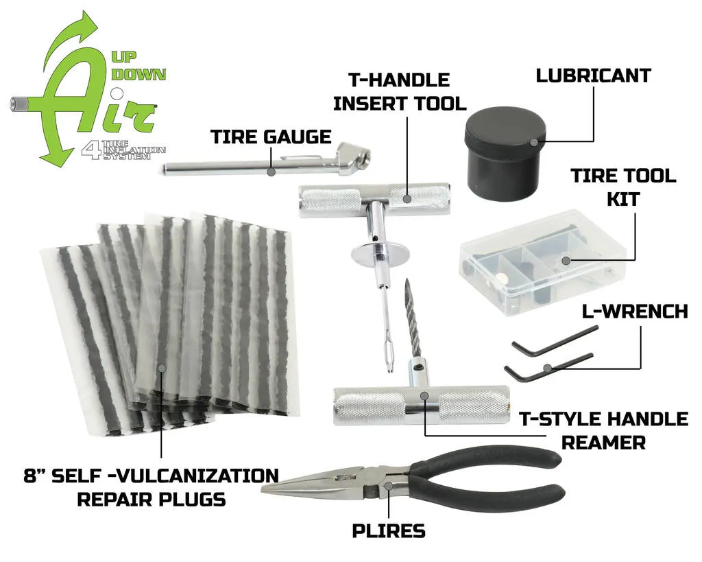 Overland Vehicle Systems 53 Piece Tire Plug Repair Kit