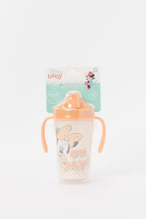 Peach Spill Proof Insulated Straw Cup (12 Months)