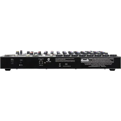 Peavey PV®14AT Compact 14 Channel Mixer with Bluetooth and Antares® Auto-Tune