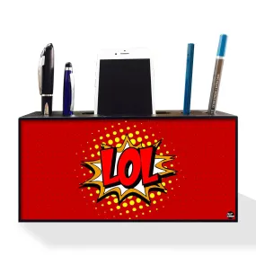 Pen Mobile Stand Holder Desk Organizer - Comic Style LOL