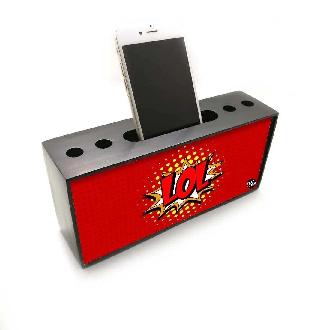 Pen Mobile Stand Holder Desk Organizer - Comic Style LOL