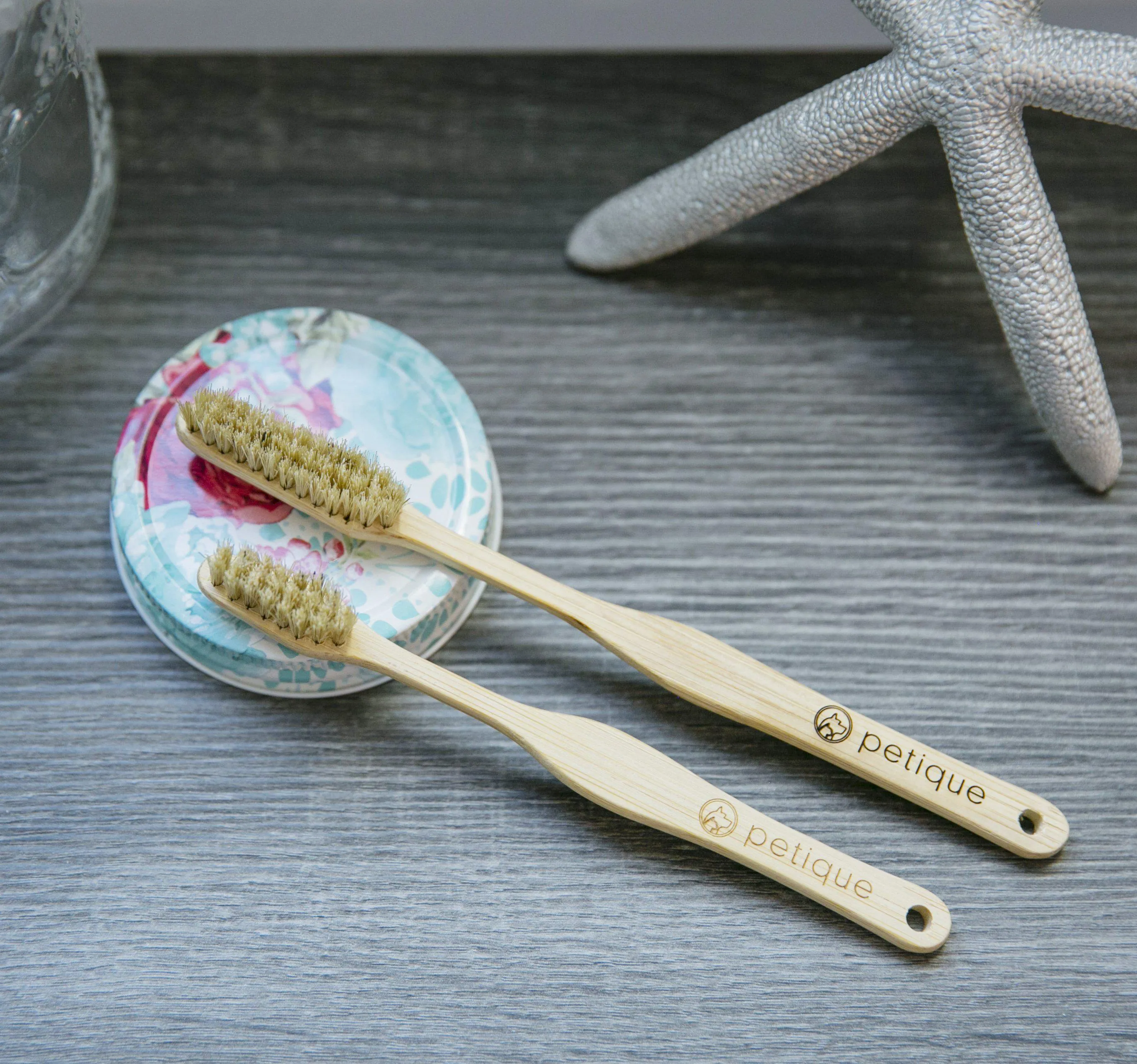 Petique Eco-Friendly Bamboo Pet Toothbrush