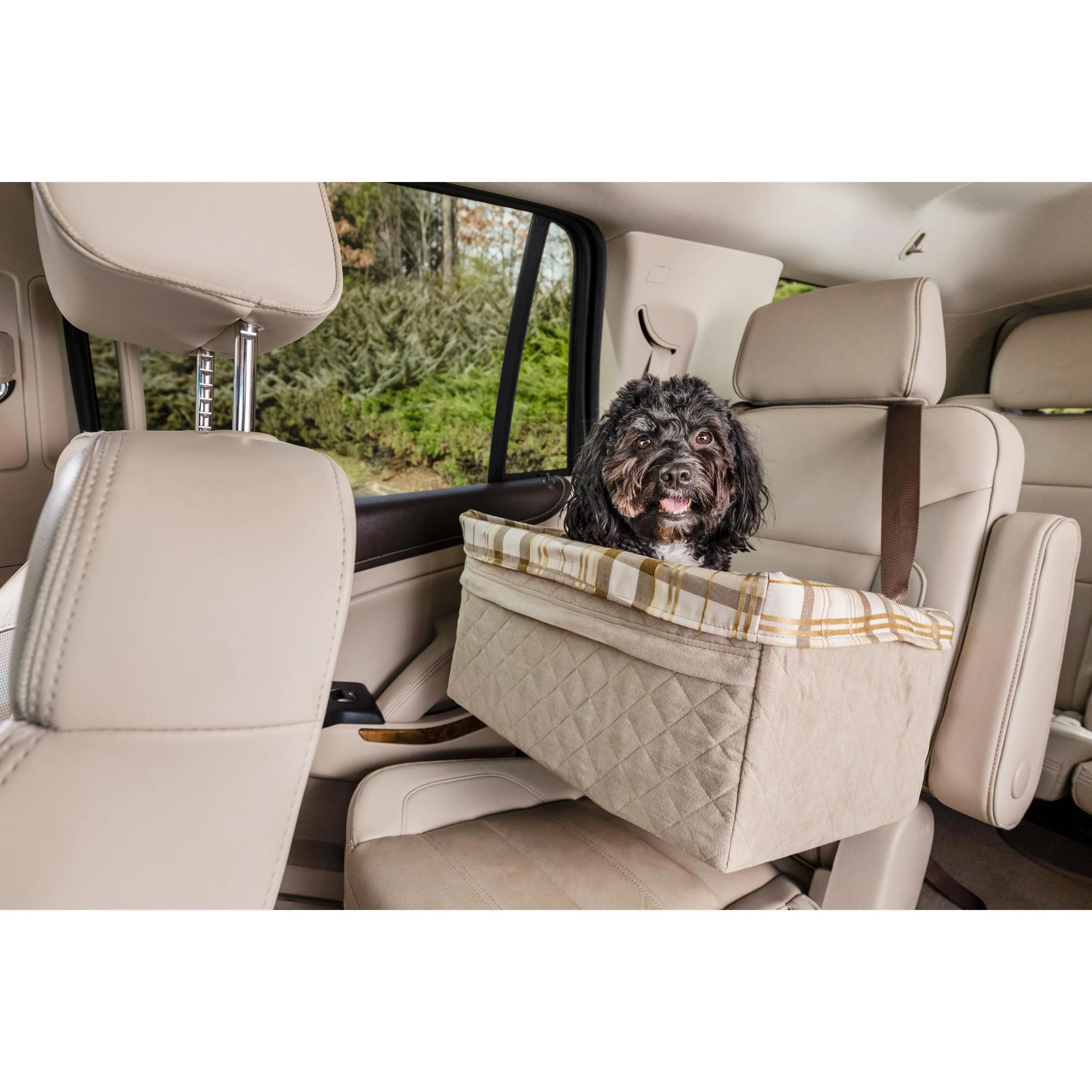 PetSafe Happy Ride Quilted Dog Booster Seat 8kg