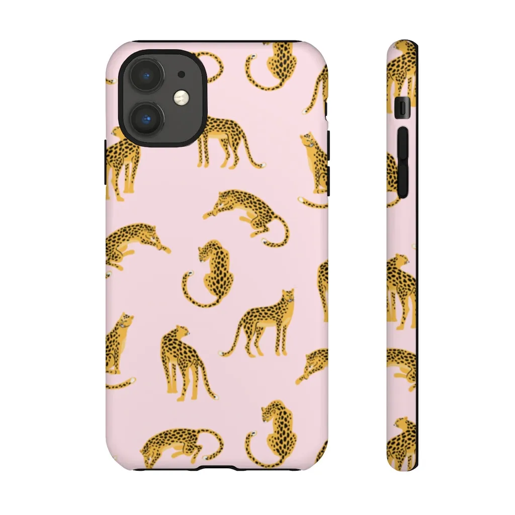 Pink Leopards Tough Phone Case