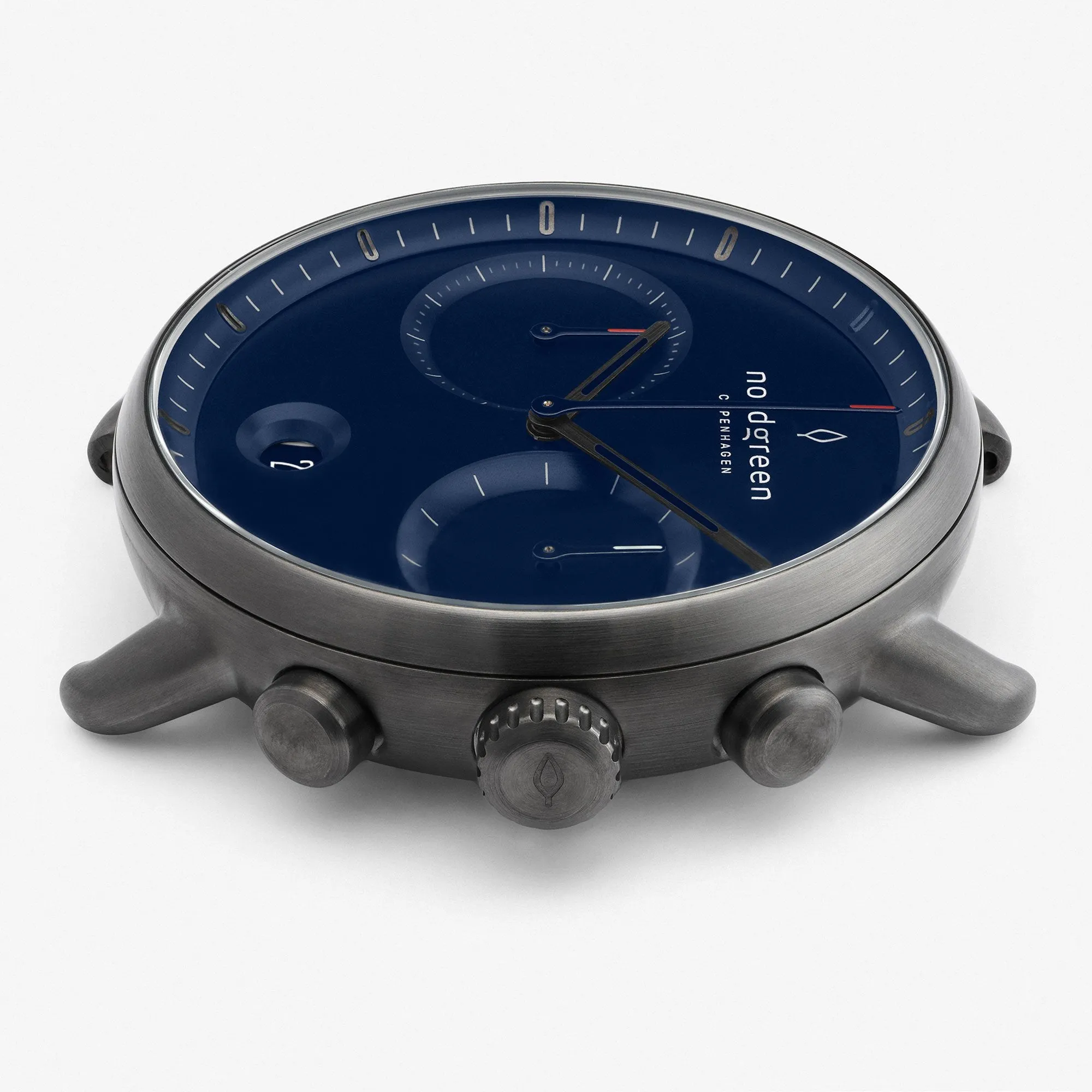 Pioneer | Navy Dial - Olive Green Nylon