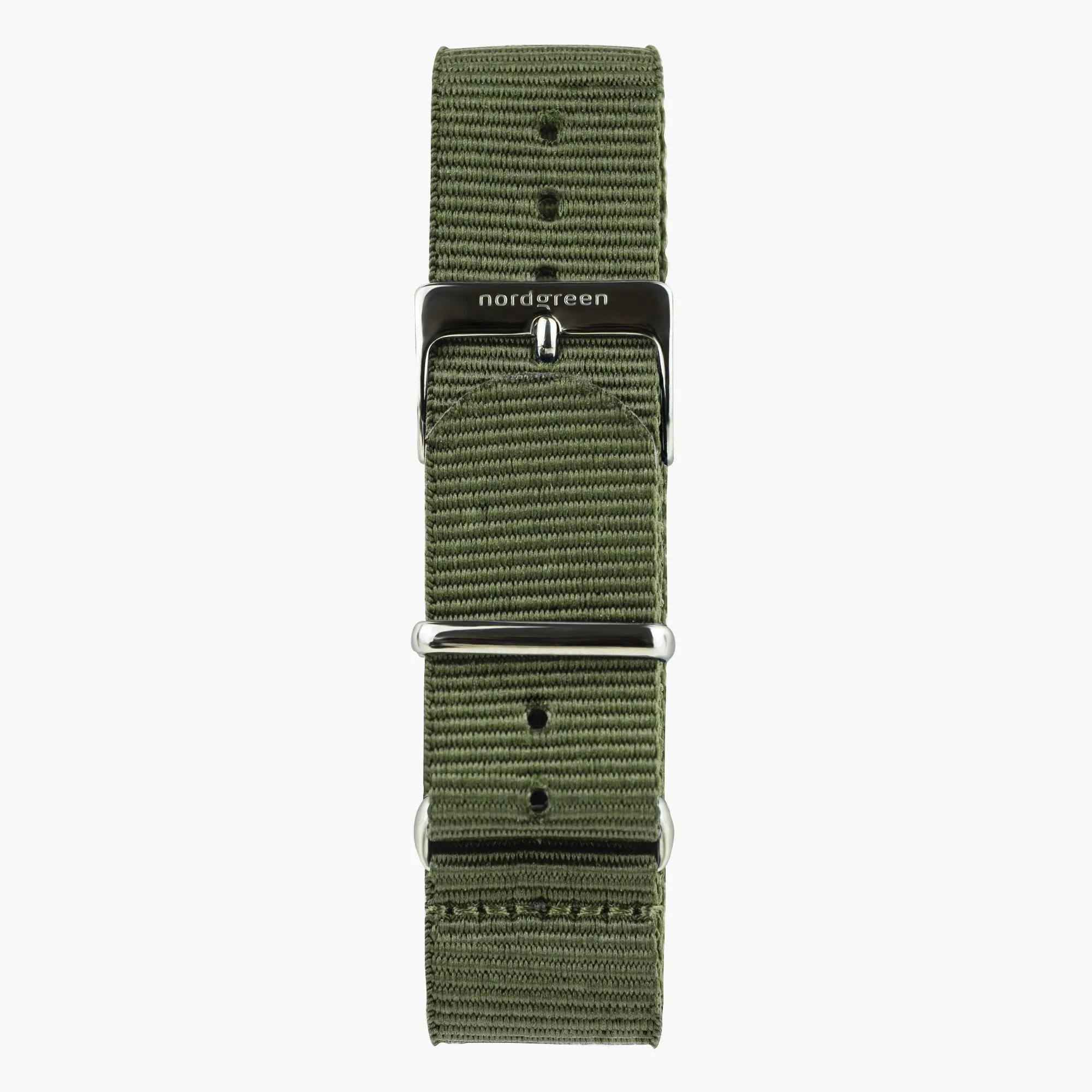 Pioneer | Navy Dial - Olive Green Nylon