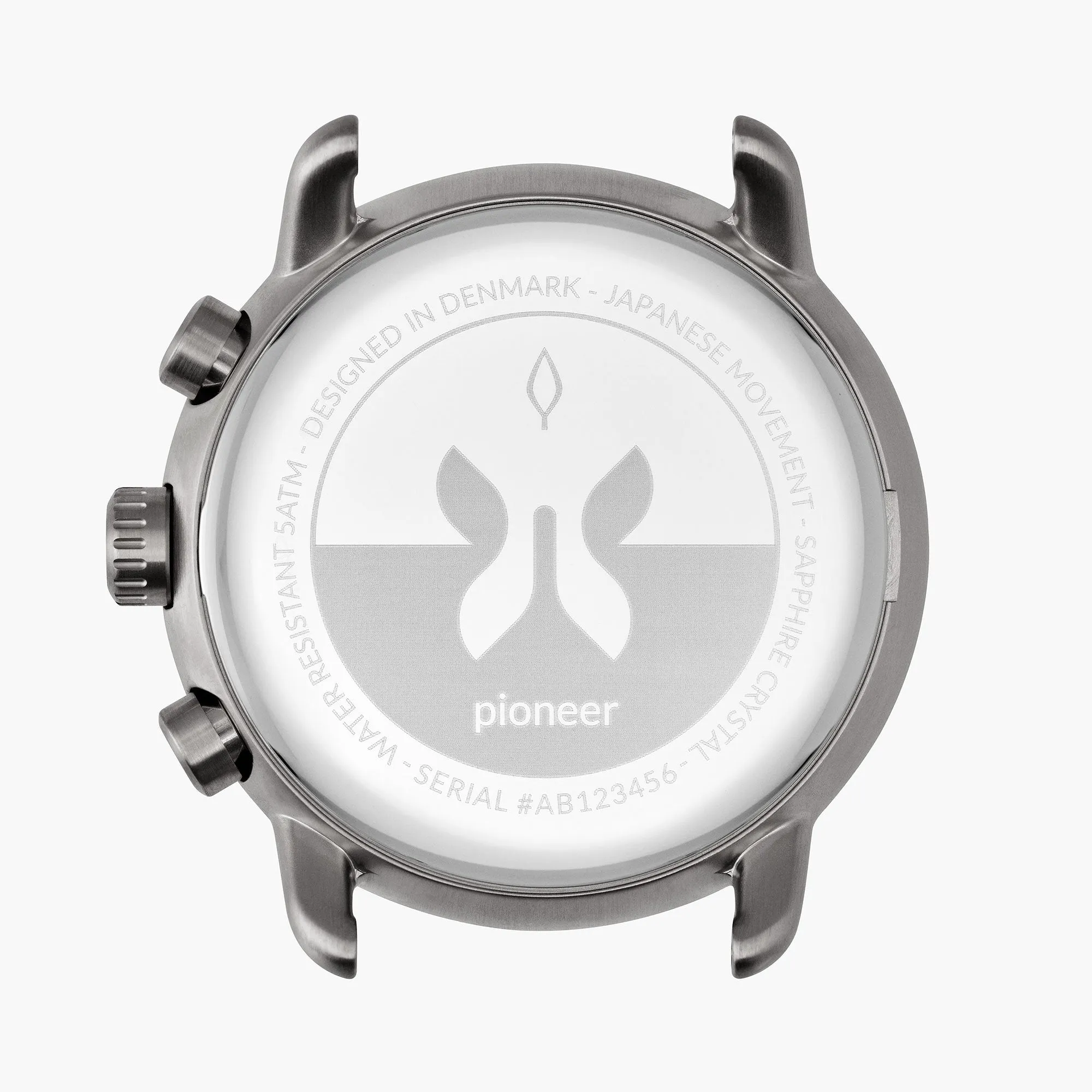 Pioneer | White Dial - Black Leather - Refurbished