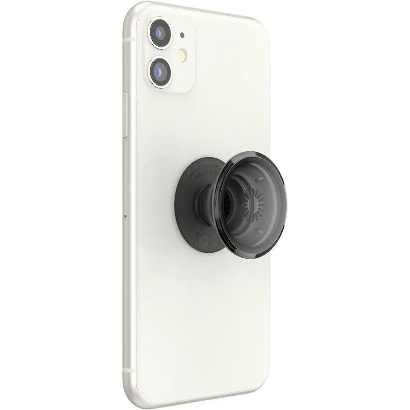 Popsockets Swappable PopGrip (Translucent Black)