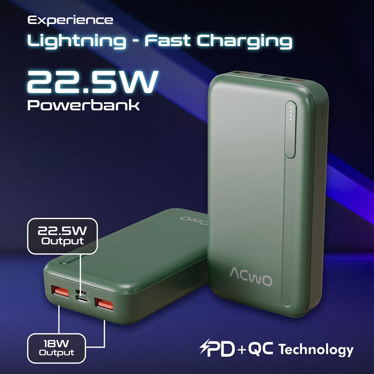 POwER 721  : Powerbank - blue