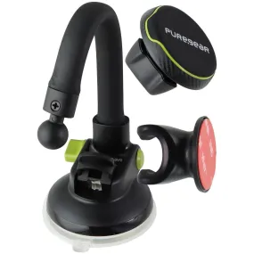 PureGear Magnetic Suction Cup Windshield & Dash Mount - Black (63301PG)