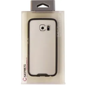 Qmadix C-Series Hybrid Hard Case for Samsung Galaxy S6 - Clear/Smoke Tint