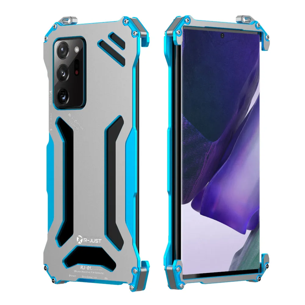 R-Just Gundam Aerospace Aluminum Contrast Color Shockproof Metal Shell Outdoor Protection Case