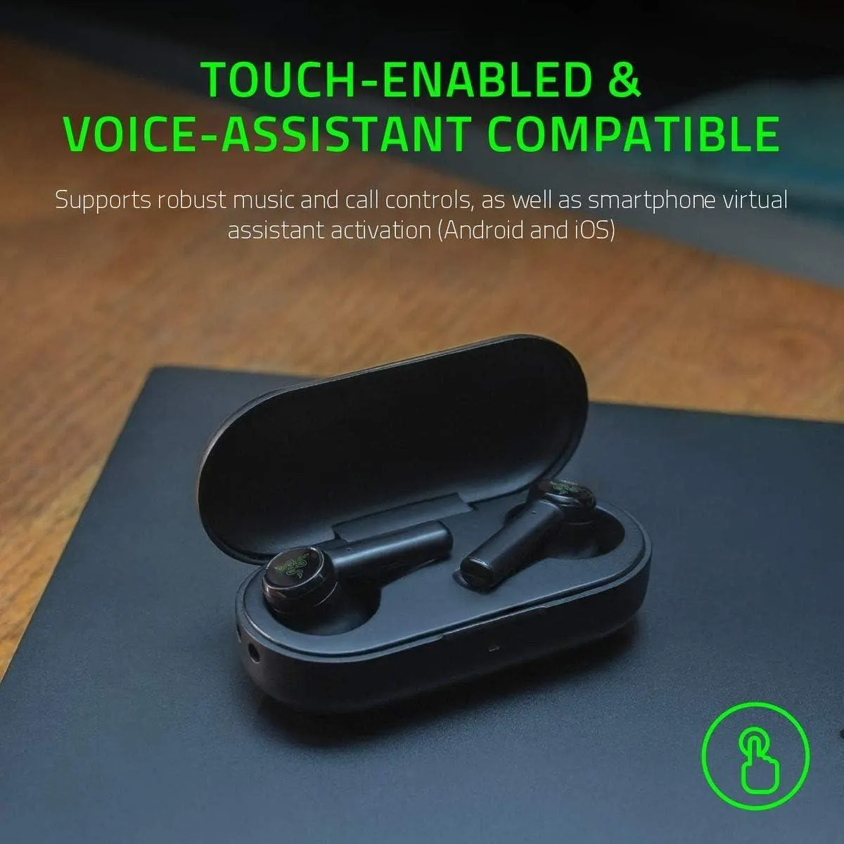 Razer Hammerhead True Wireless Black EarBuds