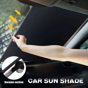 Retractable Car Front Window Sun Shield