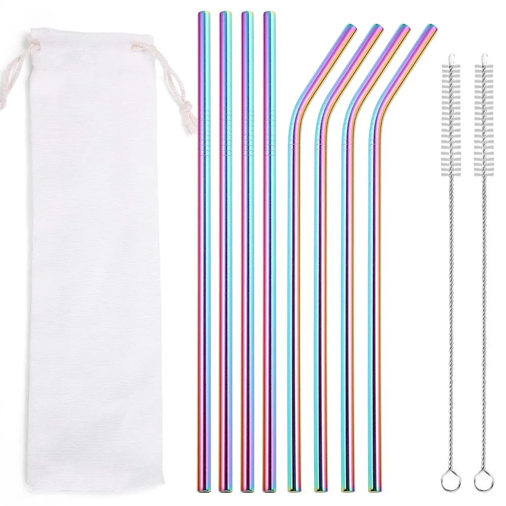 Reusable Metal Straws   Case