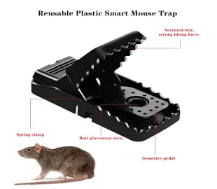 Reusable Plastic Smart Mouse Trap