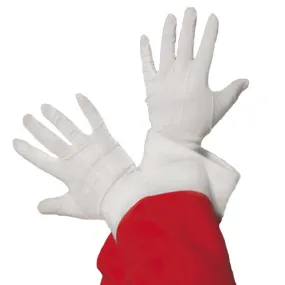 Santa White Gloves