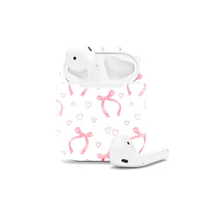 Seamless Charming Pink Bow Coquette AirPods Case AirPods Pro AirPods Pro 2 AirPods 3 AirPods 2 Glossy 1574