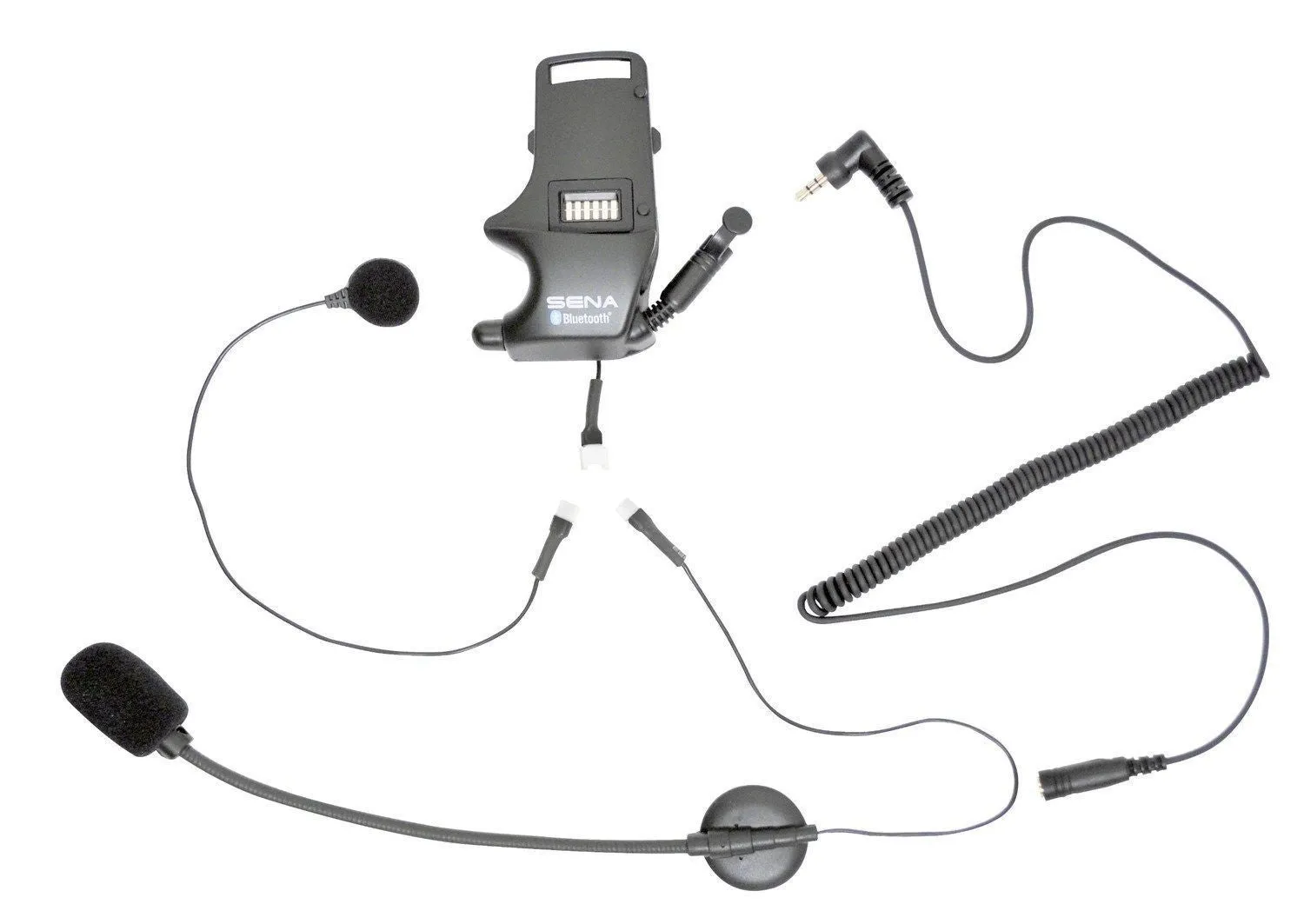 Sena SMH-A0304 Helmet Clamp Kit for Earbuds with Attachable Boom Microphone