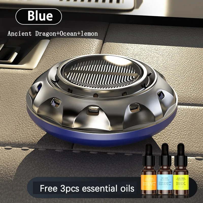 Solar Power UFO Car Air Freshener