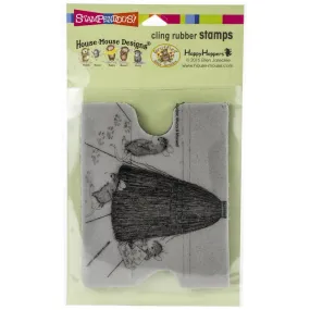 Stampendous House Mouse Cling Stamp Cat Tracking*