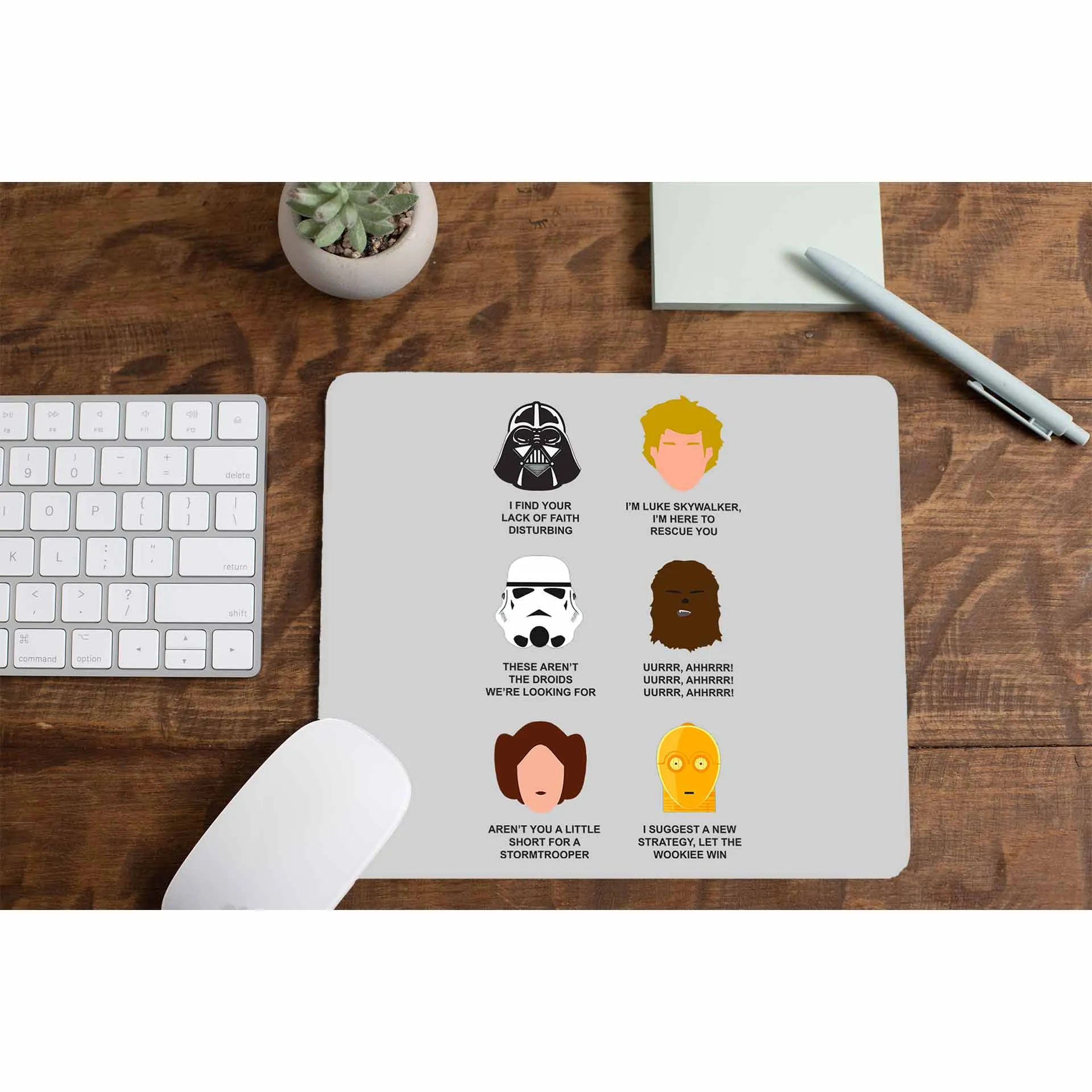 Star Wars Mousepad - Who Said What