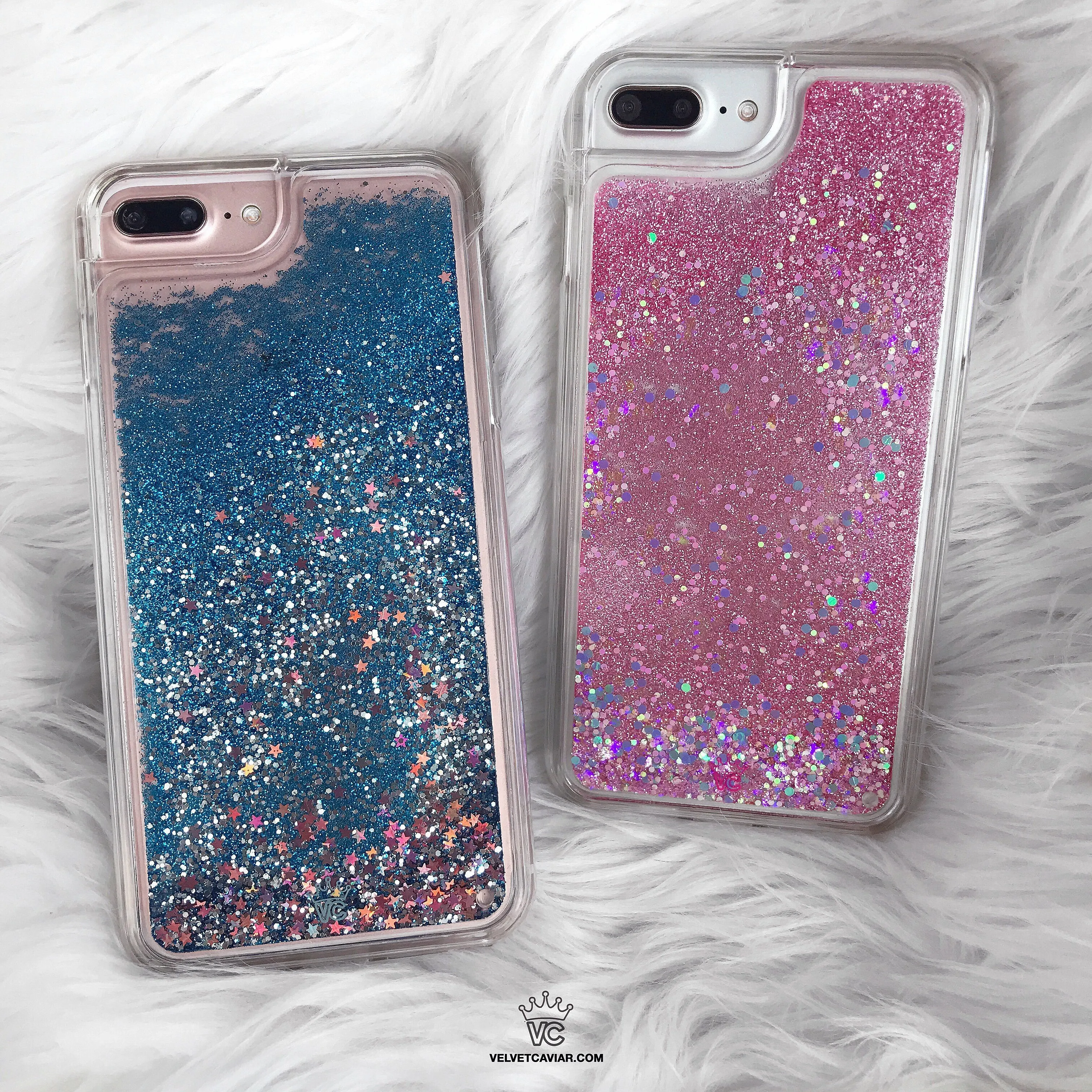 STARRY NIGHT GLITTER IPHONE CASE