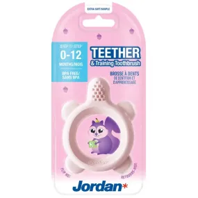 Teether & Training Toothbrush gryzak i szczoteczka treningowa 0-12m