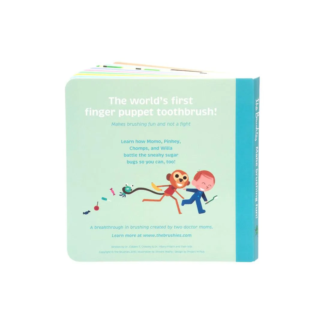 The Brushies - Brushie Toothbrush   Book Set - Momo