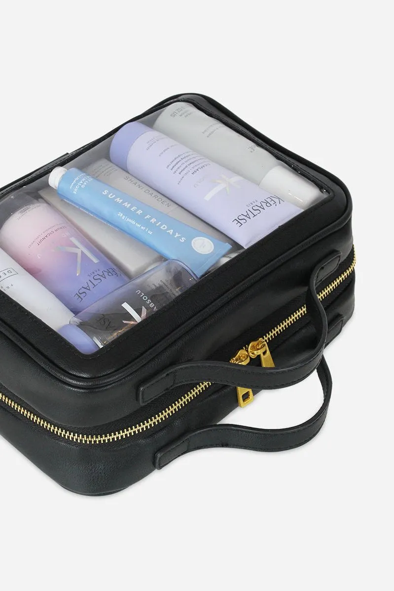 The Toiletry Case Large - Black