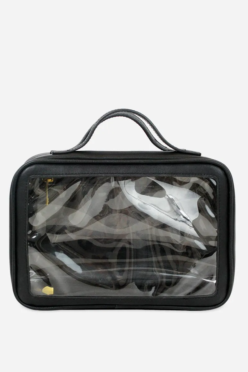 The Toiletry Case Large - Black