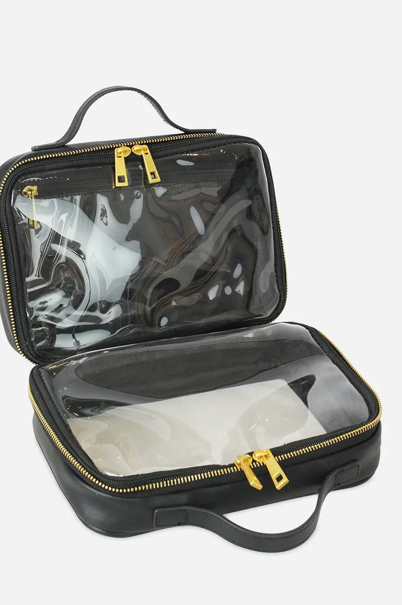 The Toiletry Case Large - Black