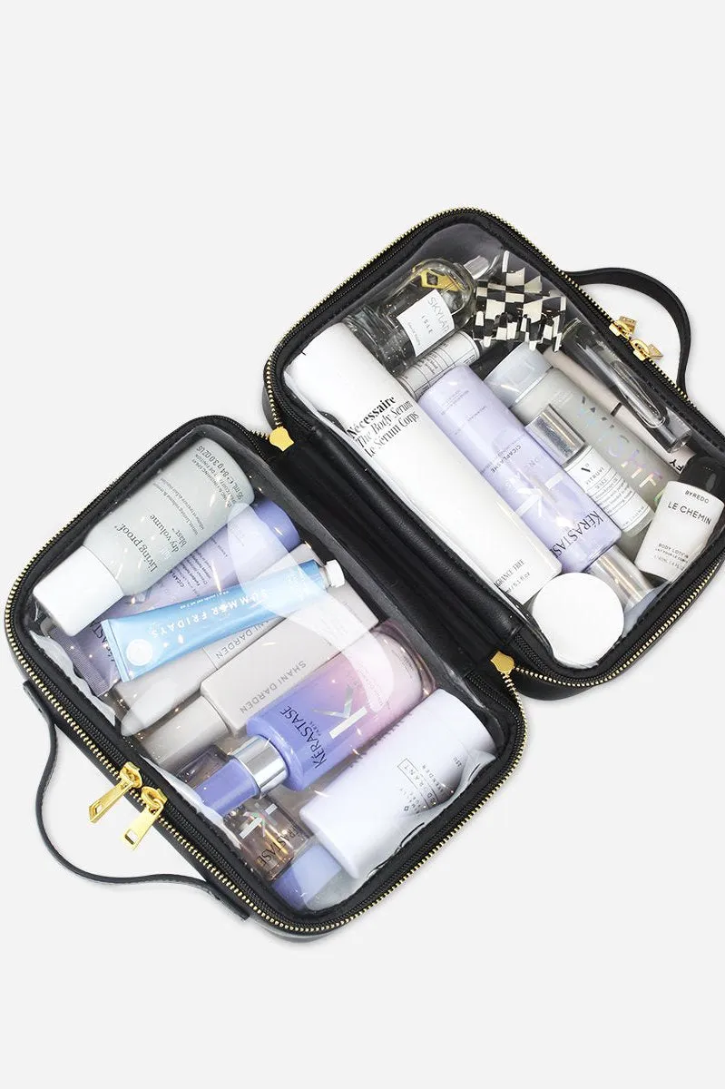 The Toiletry Case Large - Black