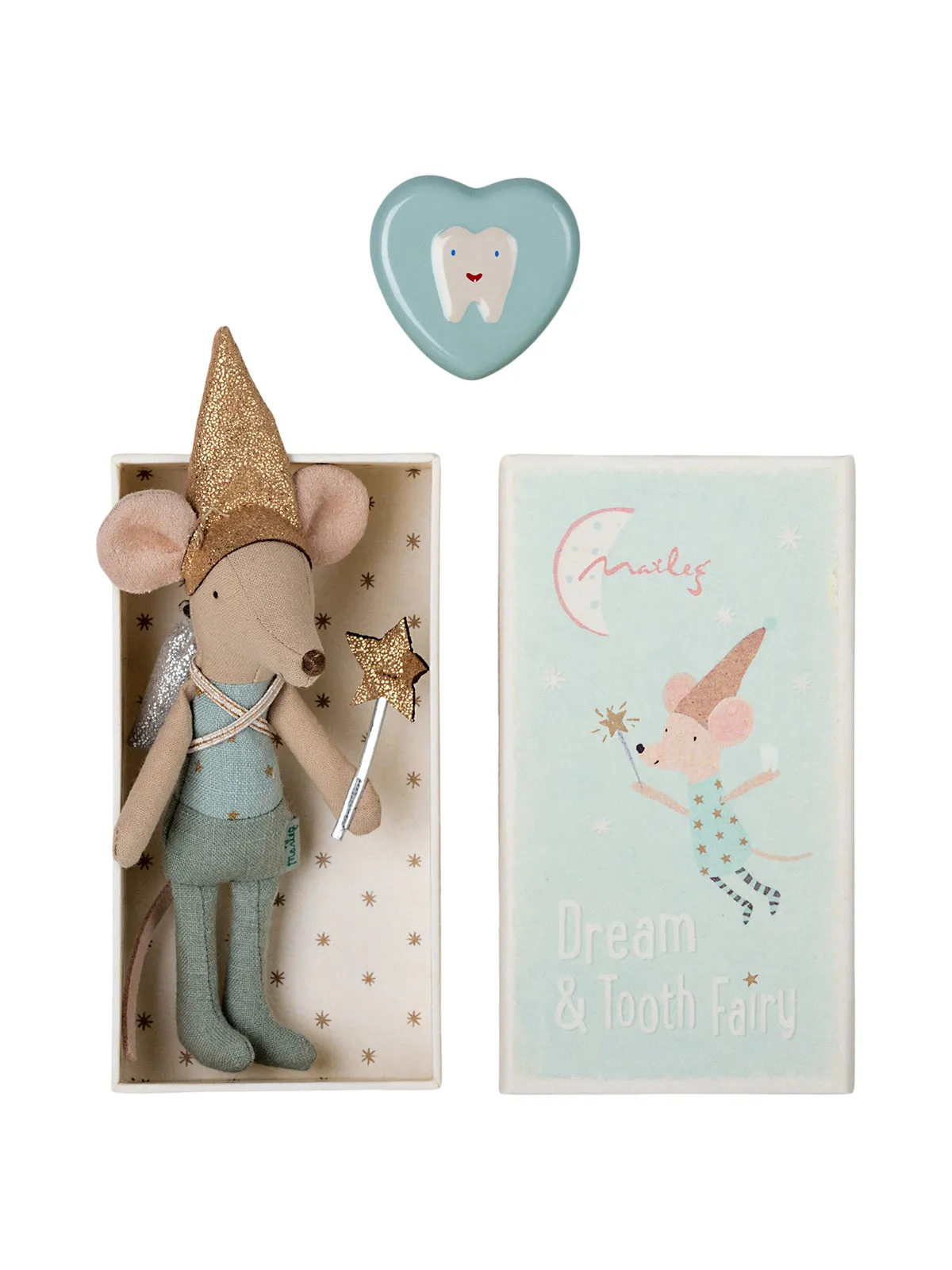 Tooth Fairy Mouse in Matchbox