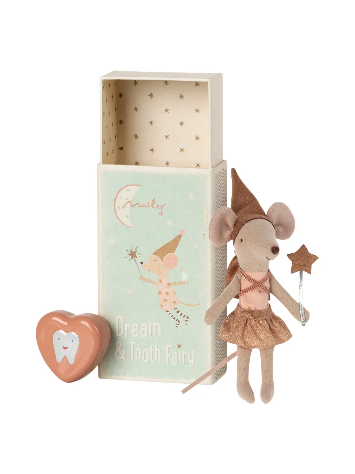 Tooth Fairy Mouse in Matchbox