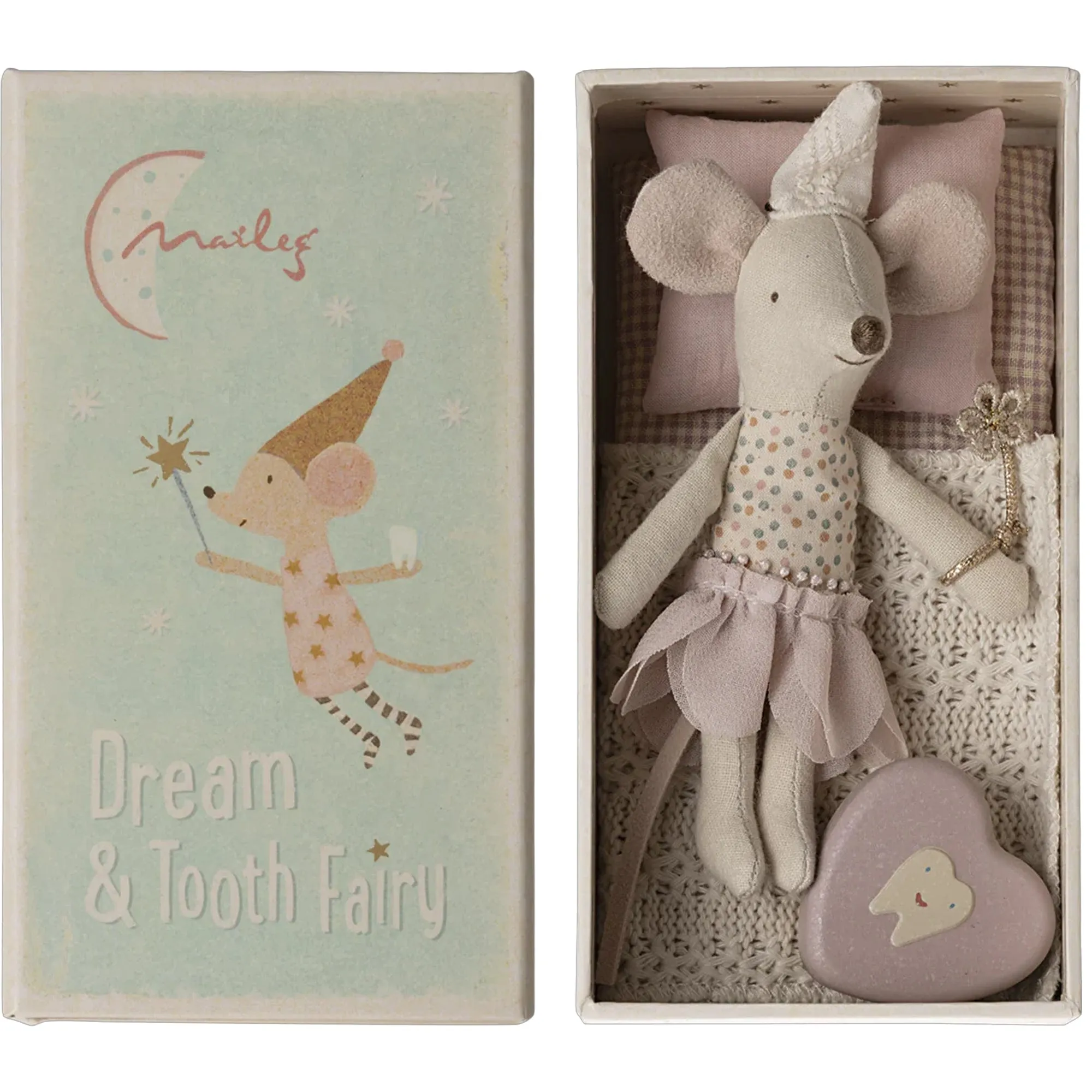 Tooth Fairy Mouse Little Sister in Box