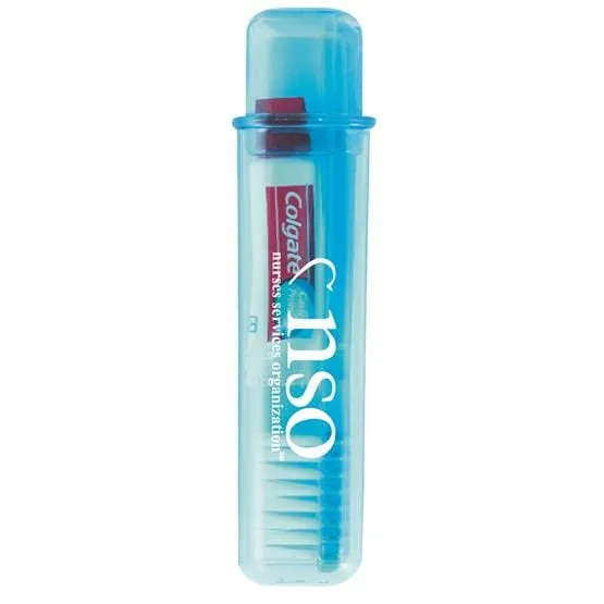 Travel Toothbrush w/ Colgate Toothpaste