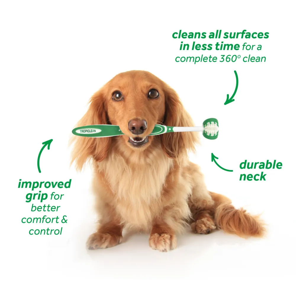 Tropiclean Fresh Breath Oral Care Traditional Kit For Dogs