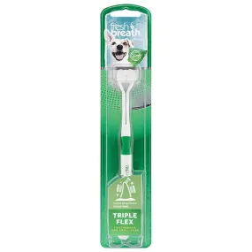 Tropiclean Fresh Breath Triple Flex Toothbrush for Small Dogs