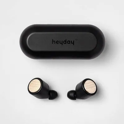 True Wireless Bluetooth Earbuds - heyday Black/Gold