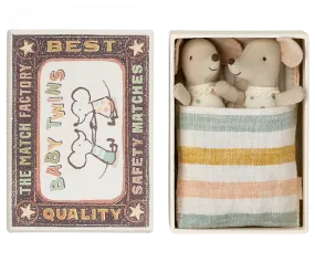 Twins, Baby Mice in Matchbox