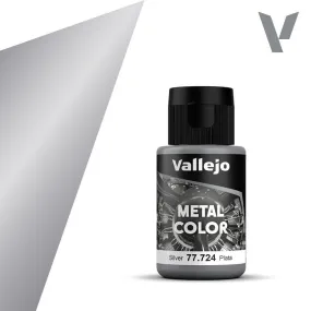 Vallejo 77724 Metal Color Silver Acrylic Paint 35ml