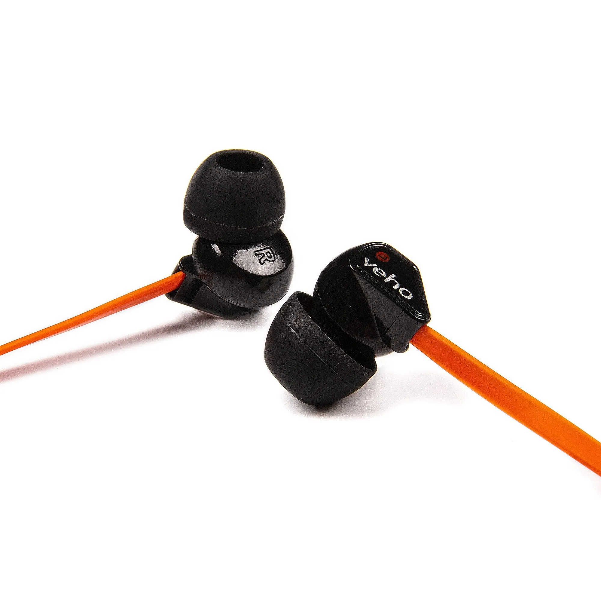 Veho 360 Z-1 Stereo Noise isolating Earphones with flex 'anti' tangle cord system