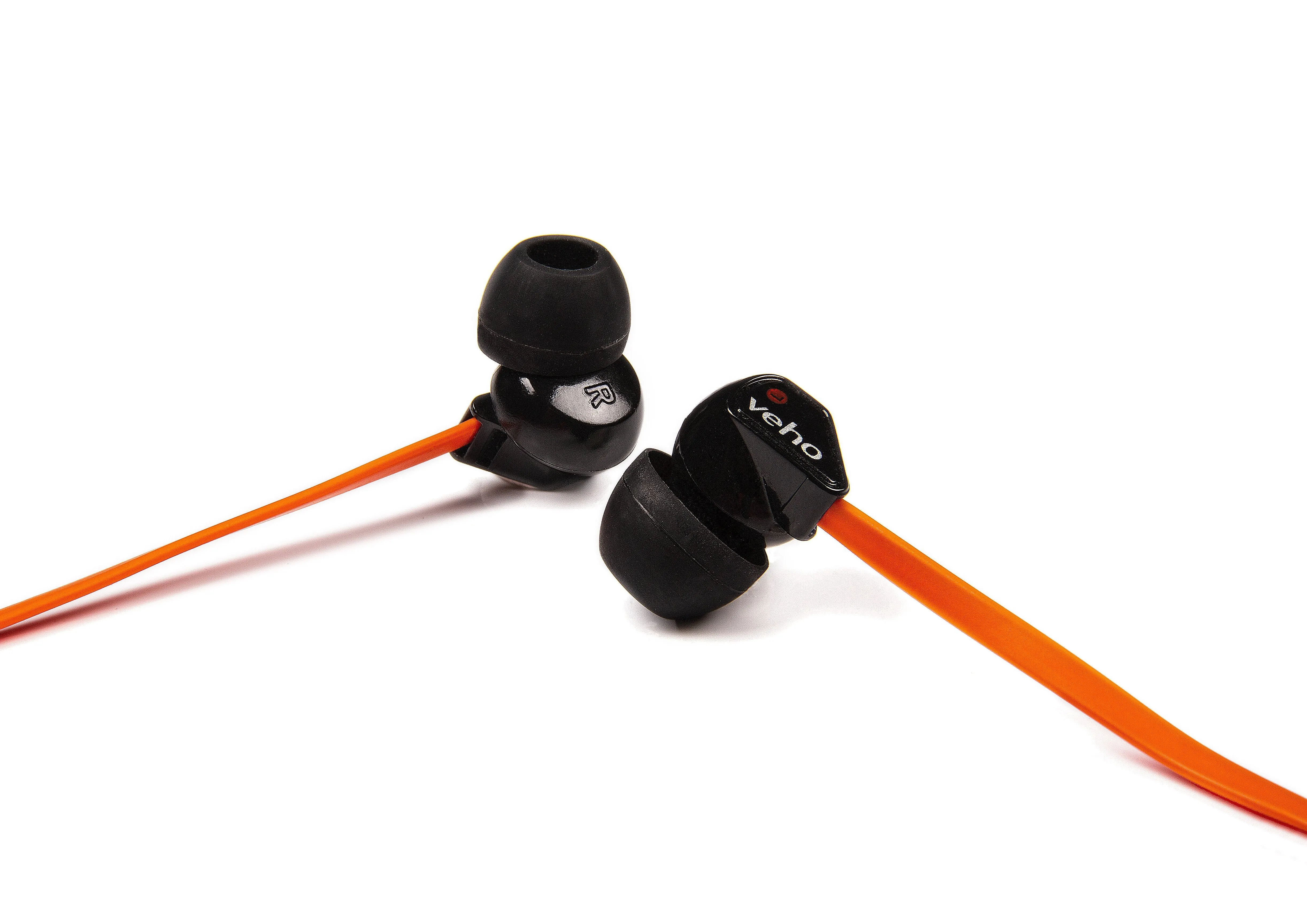 Veho 360 Z-1 Stereo Noise isolating Earphones with flex 'anti' tangle cord system