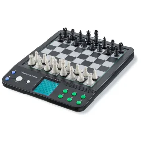 Voice Master Electronic Chess and Checkers Set with 8-In-1 Board Games