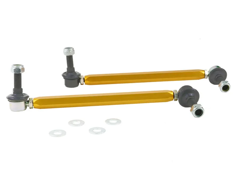 Whiteline Sway Bar End Link Kit Kia Cerato GT (2018-2023) [290-315mm/ 12mm Ball Stud] Front - KLC180-295