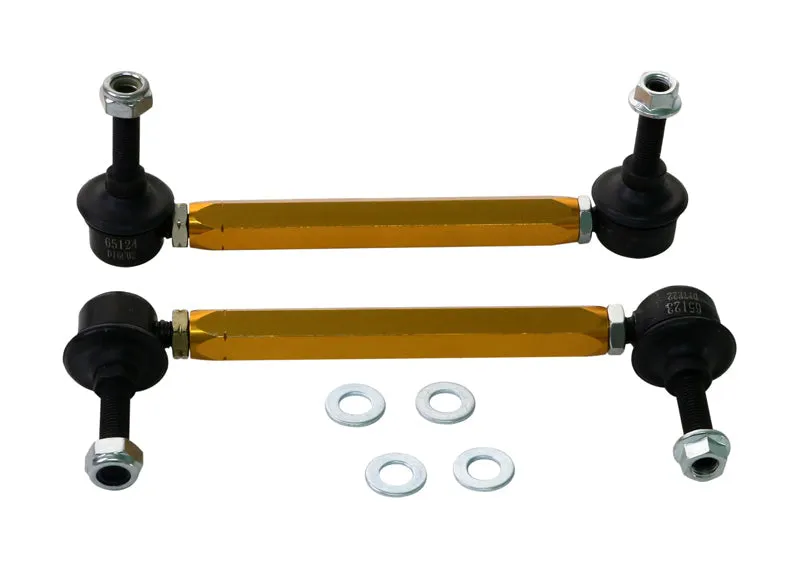 Whiteline Sway Bar End Link Kit Mazda MPV (1999-2006) [190-215mm/ 10mm Ball Stud] Front - KLC187