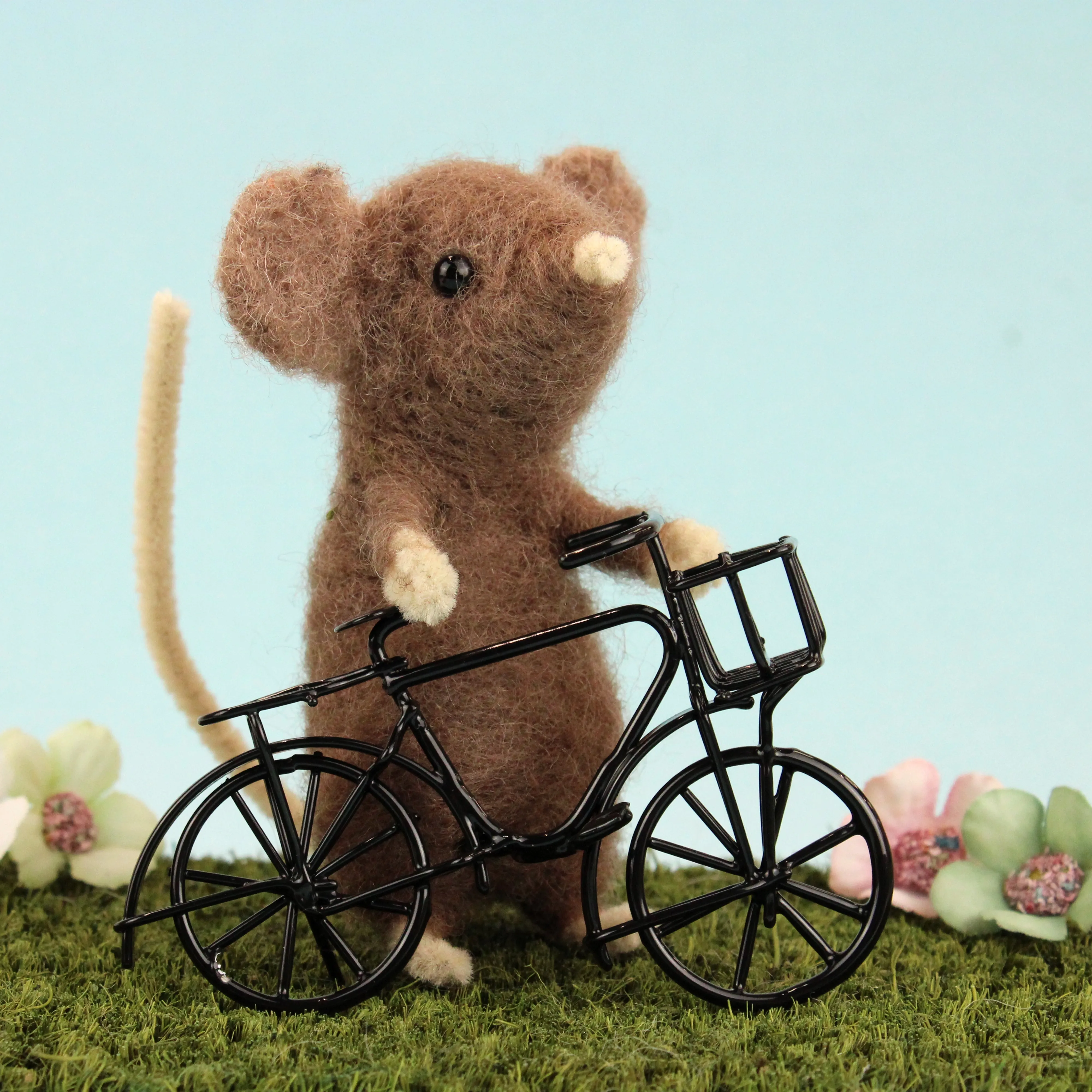 Wire Bike for Needle Felted Characters