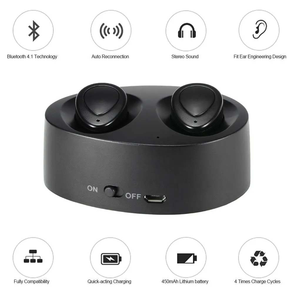 Wireless Bluetooth 4.1 In-ear Headphone