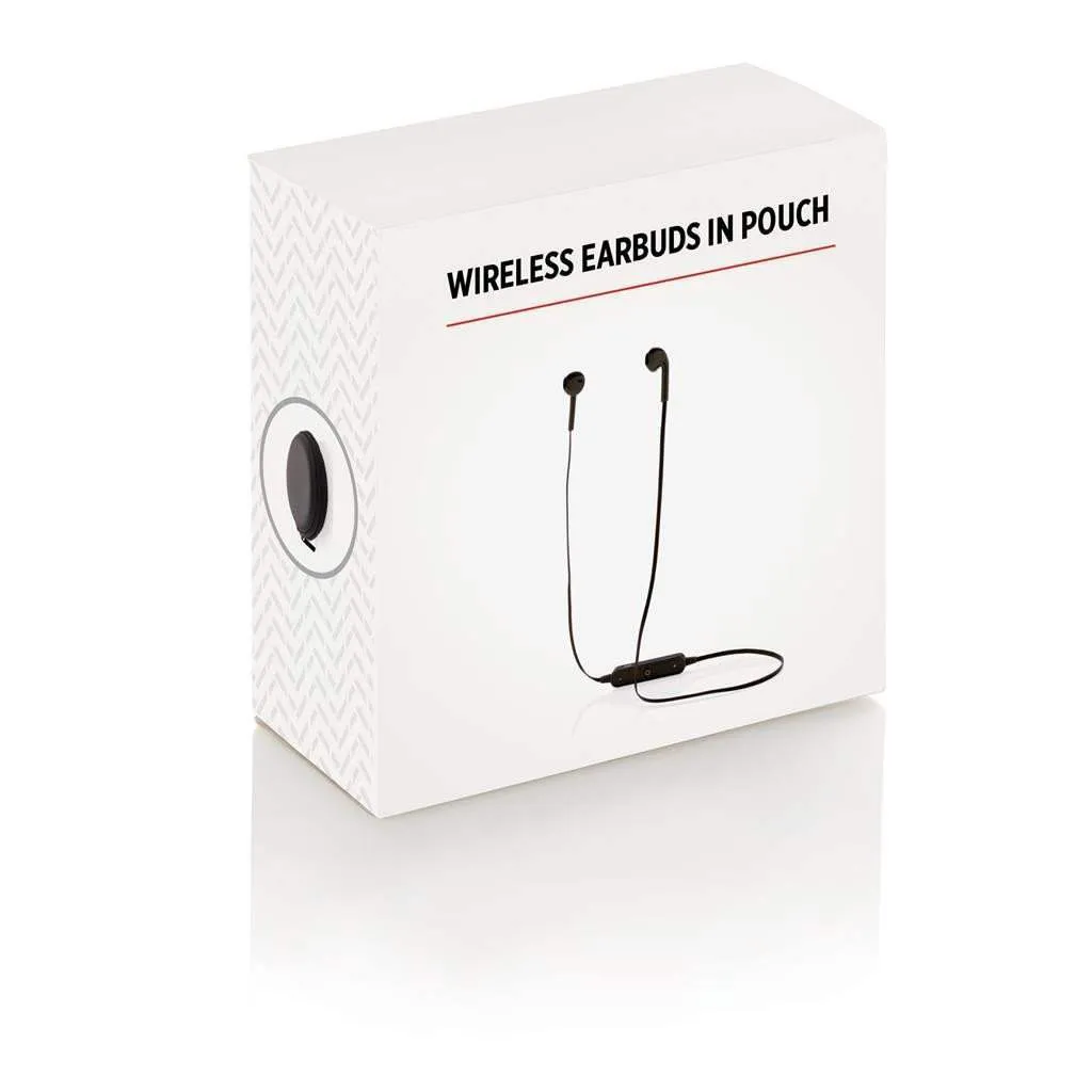 Wireless Earbuds in Pouch